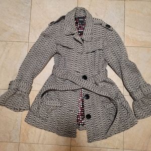 Grey Peacoat